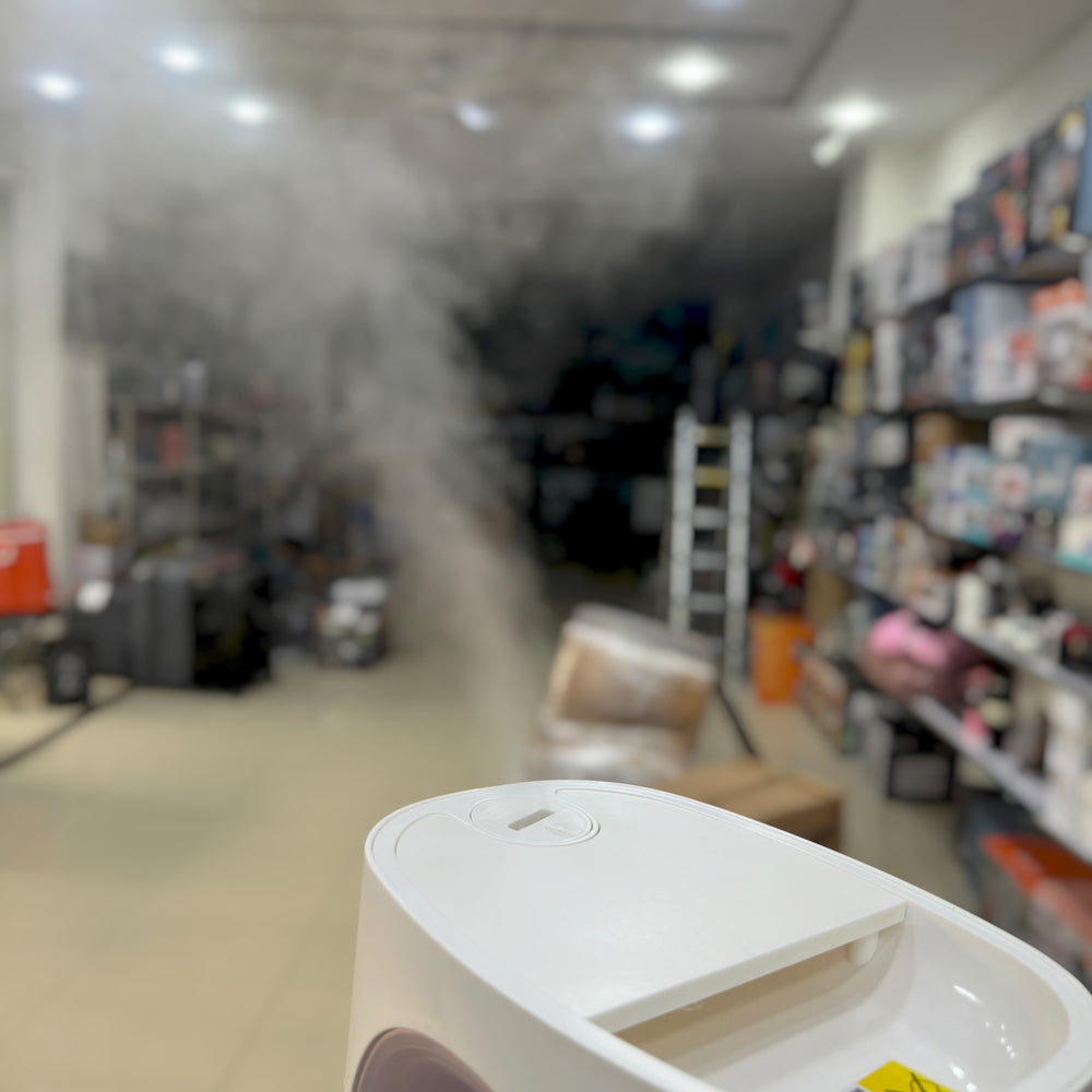 GMS-913 12L Ultrasonic Humidifier – Commercial Grade Disinfection Mist Sprayer 12L Ultrasonic Atomizer GMS-913 | Large Room Humidifier & Sanitizing Fogger