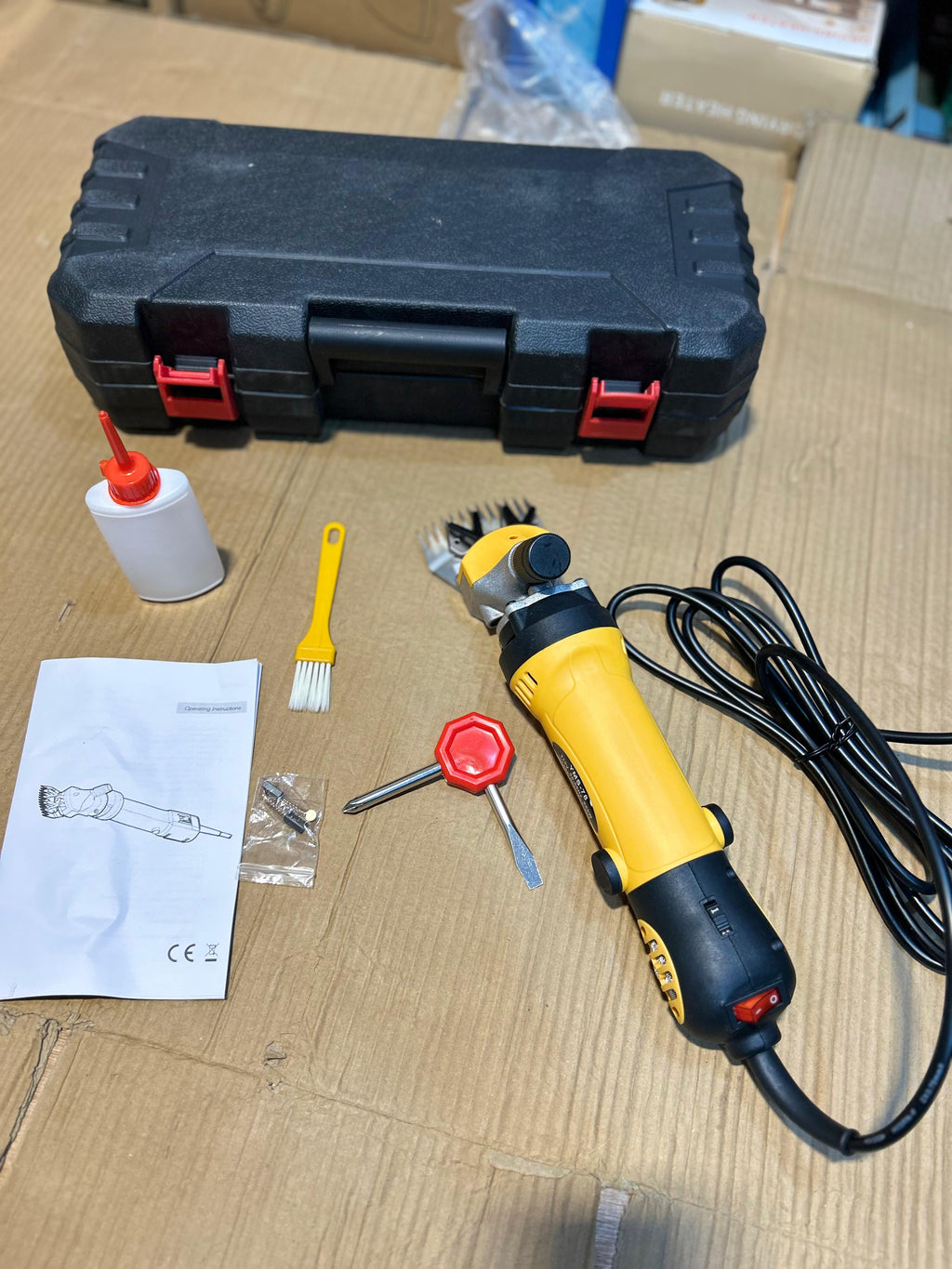 Electric Sheep Trimmer – Heavy Duty Shearing Machine for Livestock