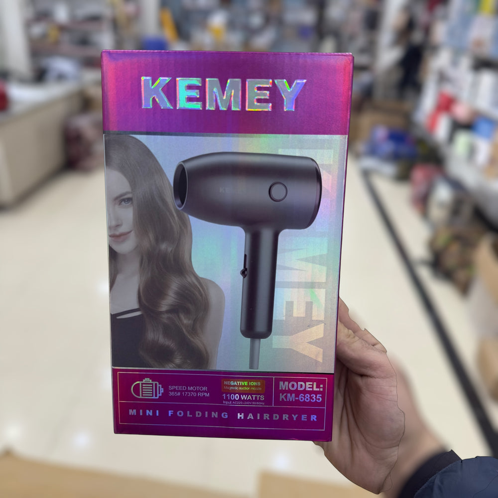 Kemey Mini Hair Dryer KM-6835