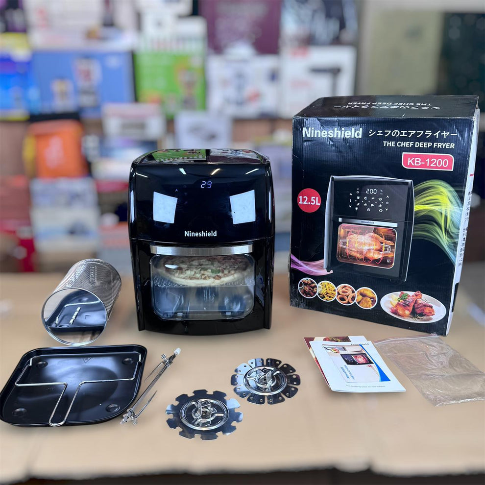 18 IN 1 NINESHIELD 12.5L AIR FRYER OVEN 1800W
