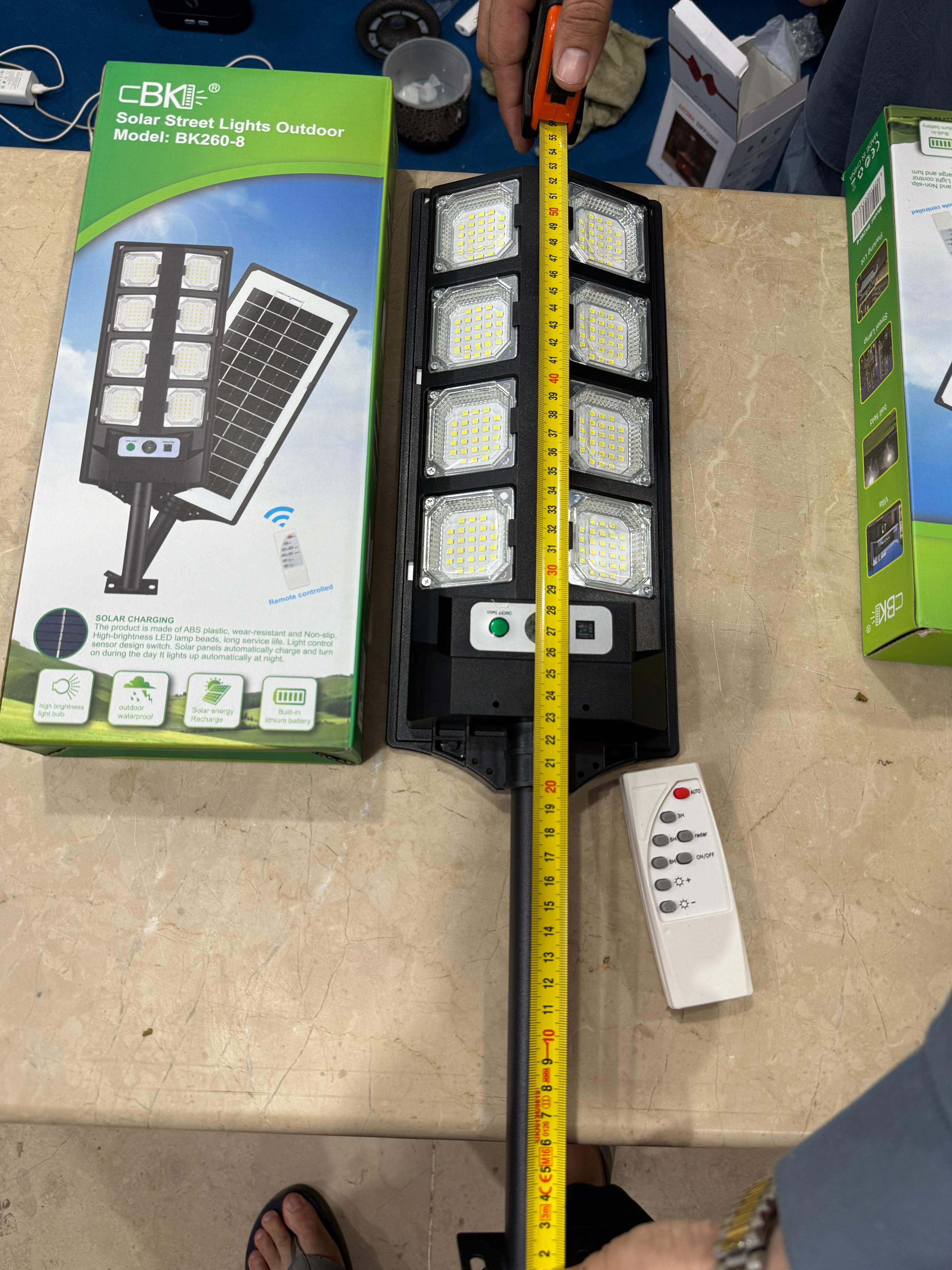 Solar street light for outdoor