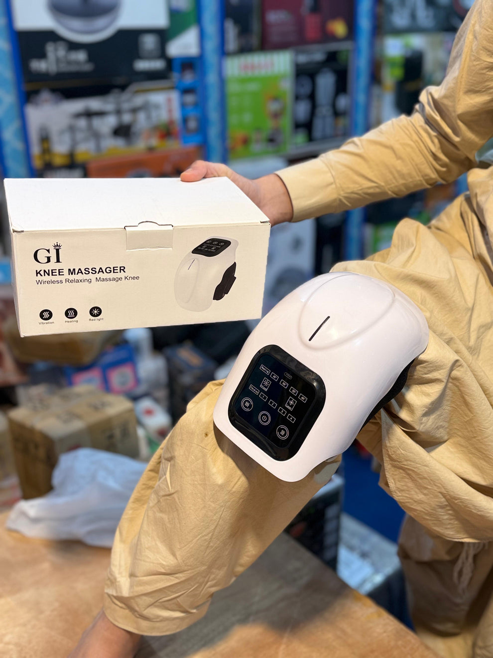 Rechargeable knee Massager