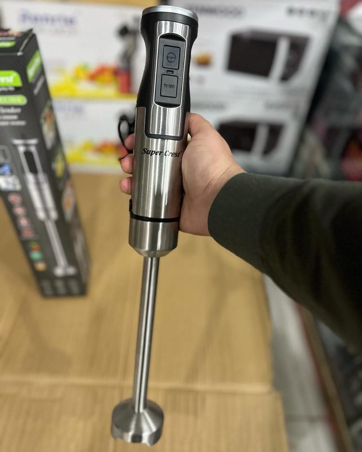 Silver Hand Blender