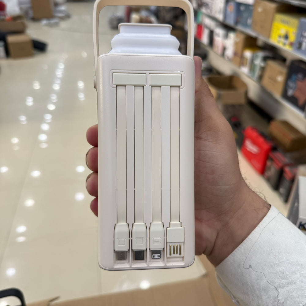 Foldable LED Quick Charge Power Banks