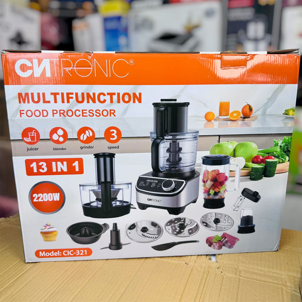 Citronic 13-in-1 Multifunction Food Processor - Model CIC-321M