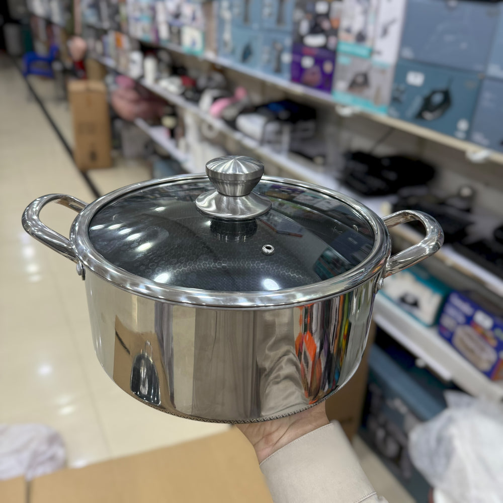 Imported Loose Laser Coated Casserole with Lid
