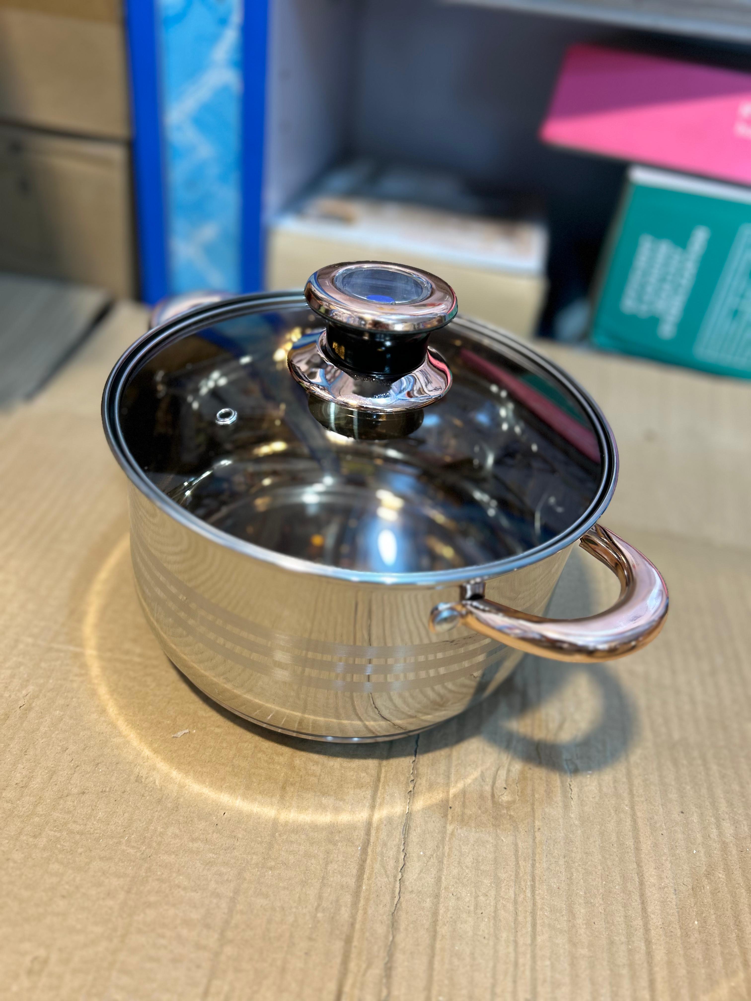 DT 12pcs Cookware Set – Nonstick Pots & Pans Kitchen Set