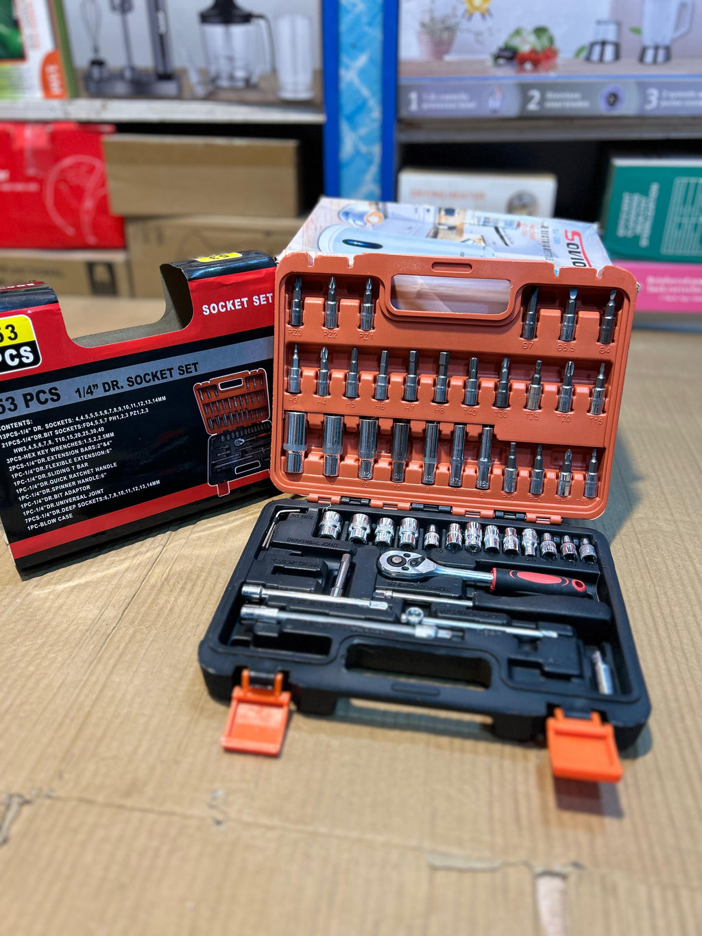 53pcs Steel Tool Set – Durable Hand Tools for Home & Professional Use