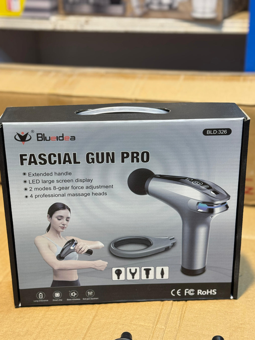 Fascial Massage Gun Pro BLZ-326 | Deep Tissue Muscle Massager