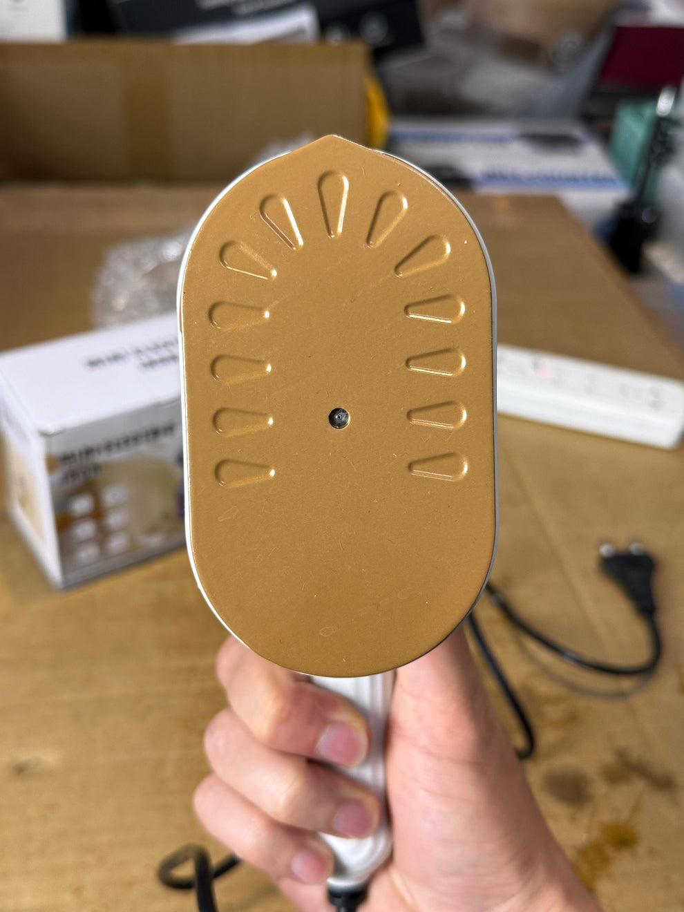 Mini Electric dray iron for traveling