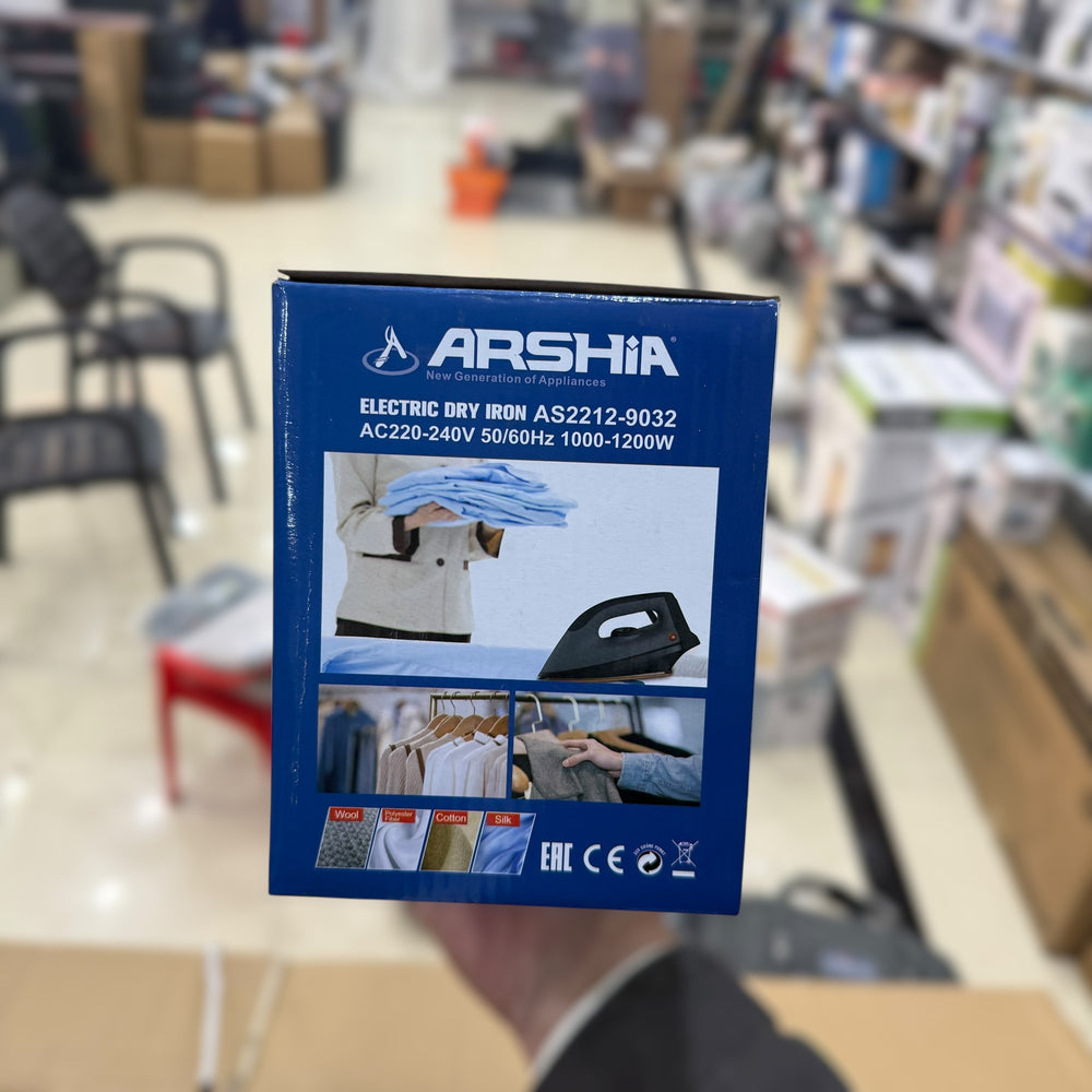 Arshia Black Heavy Dry Iron 9032