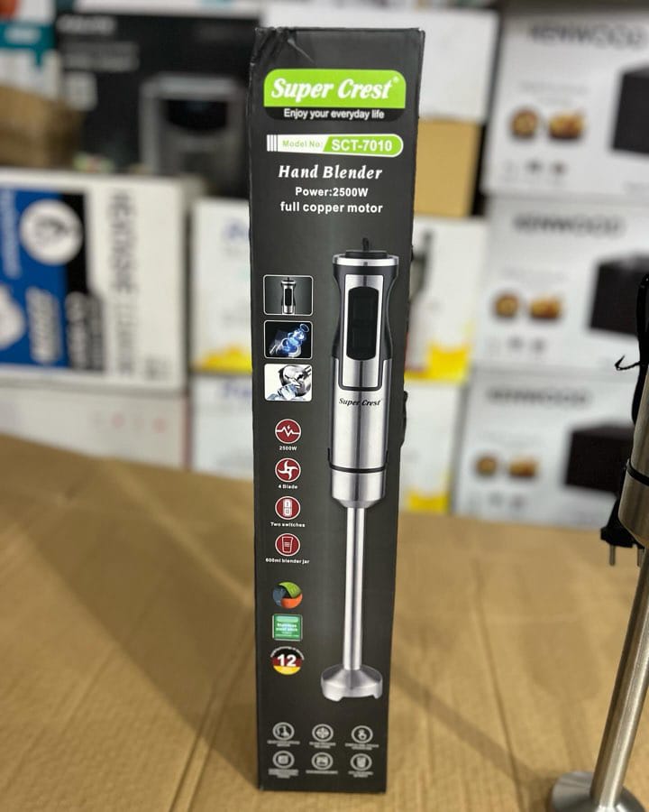 Silver Hand Blender