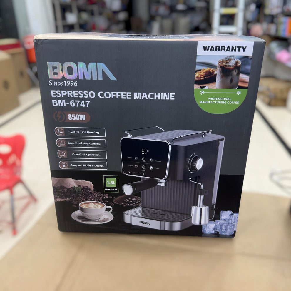 Boma Digital Espresso Coffee Machine BM-6747