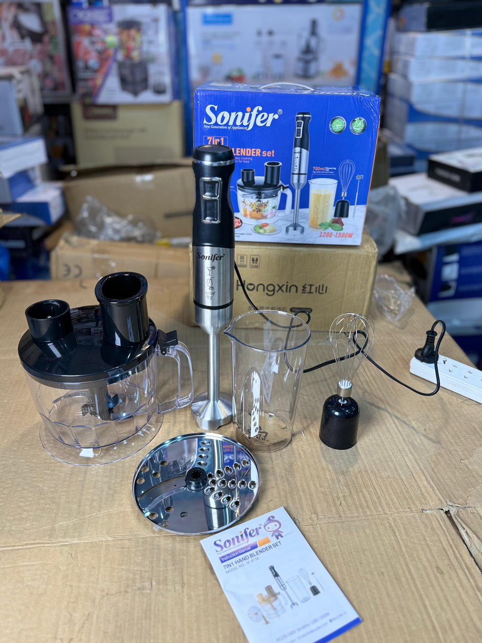 Sonifer 7in1 Hand blender set SF_8156