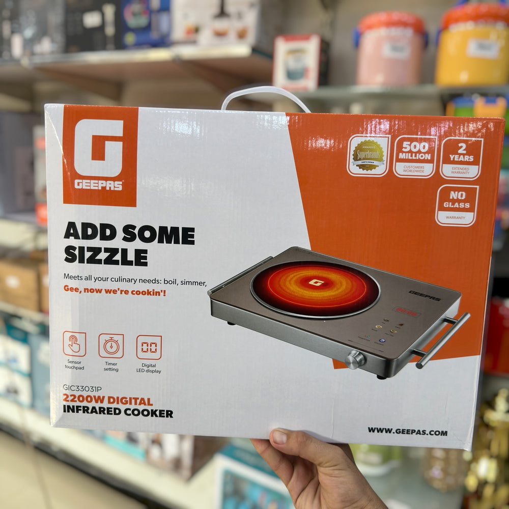 Geepas Digital Infrared Universal Plate 33031