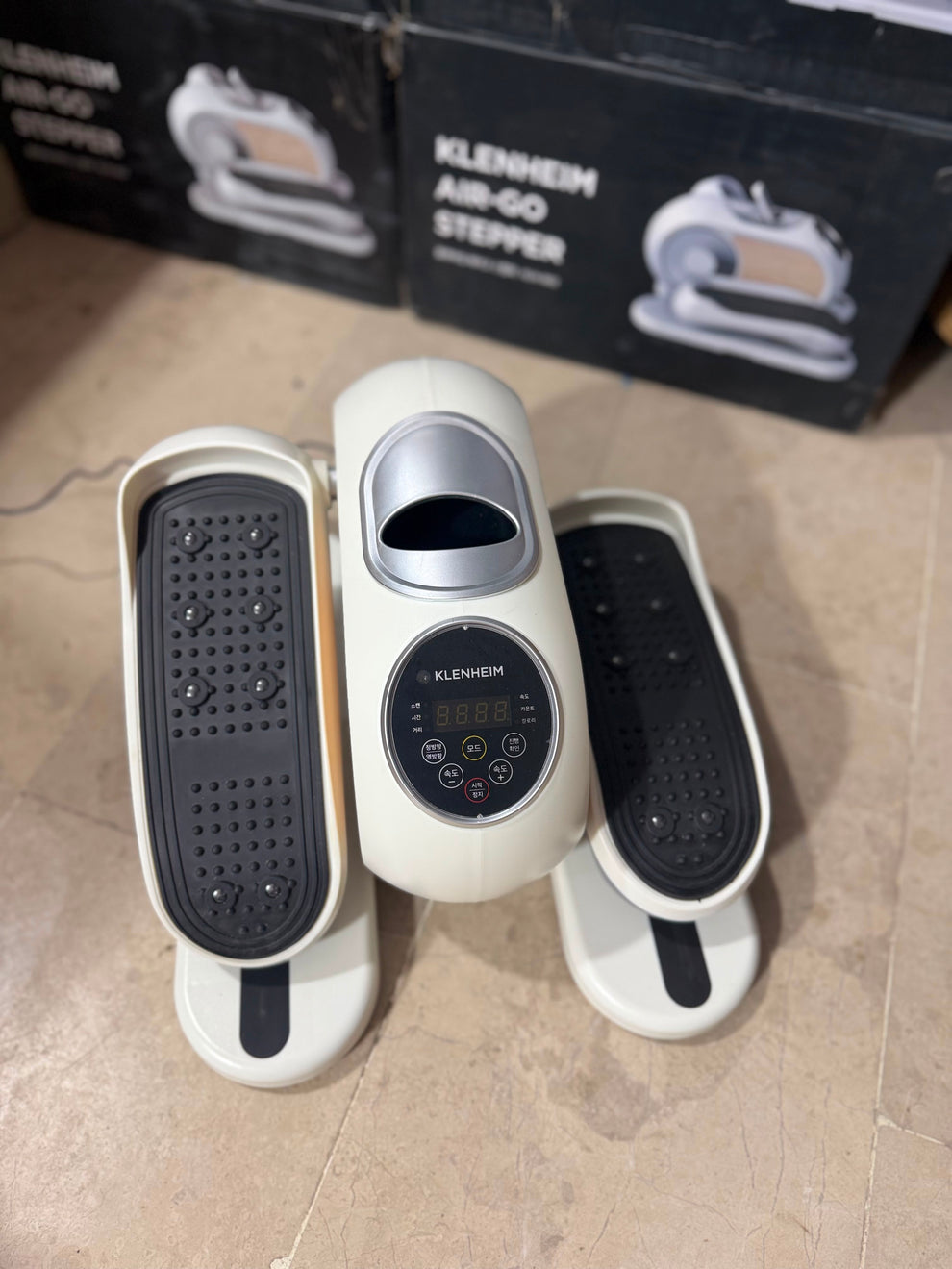 KLENHEIM Air-Go Stepper KLH-002 – Compact Mini Stepper & Fitness Cardio Trainer