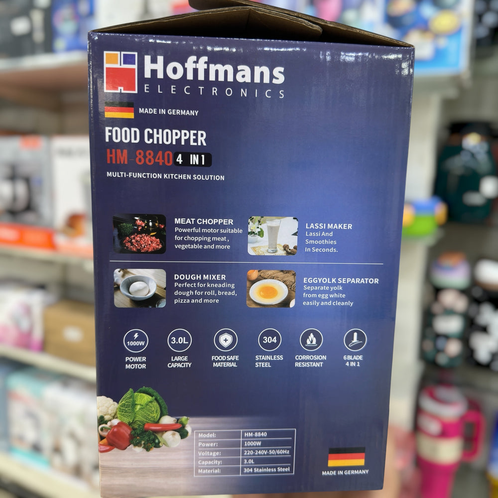 Hoffmans 3L Multifunction Electric Chopper HM-8840