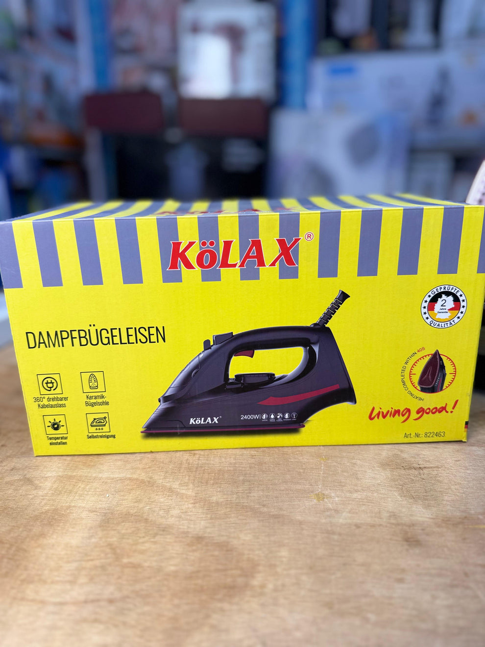 KoLAX Germany Steam iron 2400w