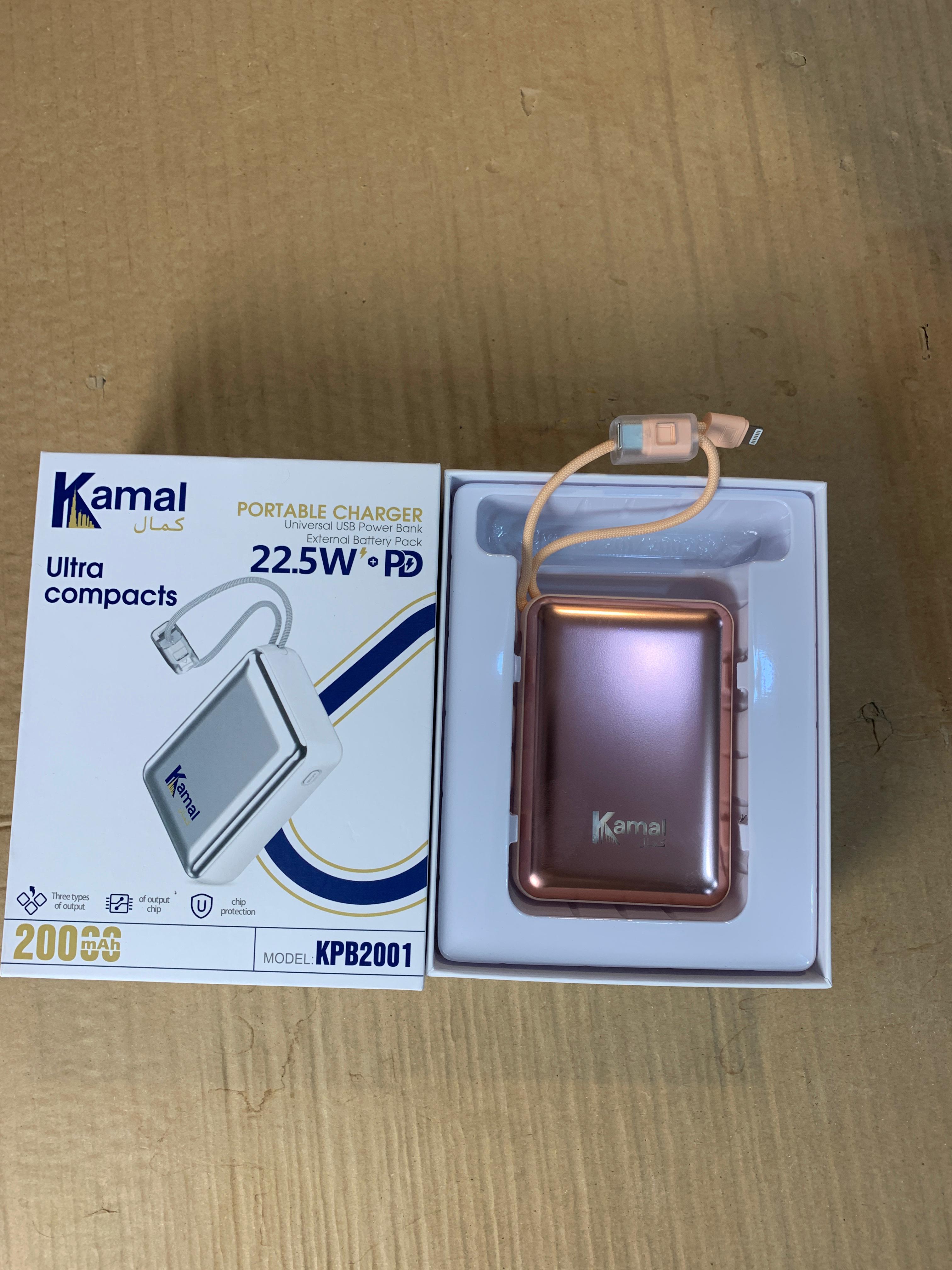 20000mAh Kamal Power Bank KPB2001