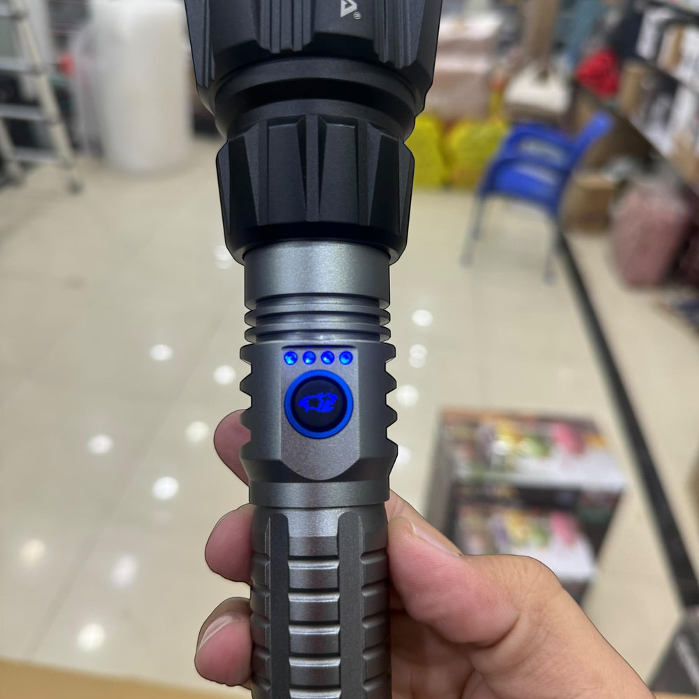 Coba LED Aluminum Alloy Flashlight Torch CB-7703