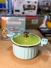DMG Roman Holiday Micro Pressure Pot – 8L Low-Pressure Non-Stick Cookware 28cm Micro Pressure Cooking Pot DMG | Universal Stove Compatible Granite Pot