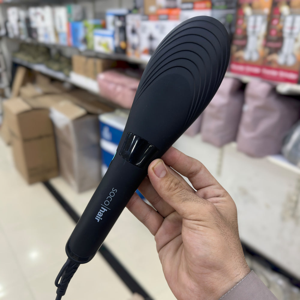 Soco 3 in 1 Straightener Brush NC001