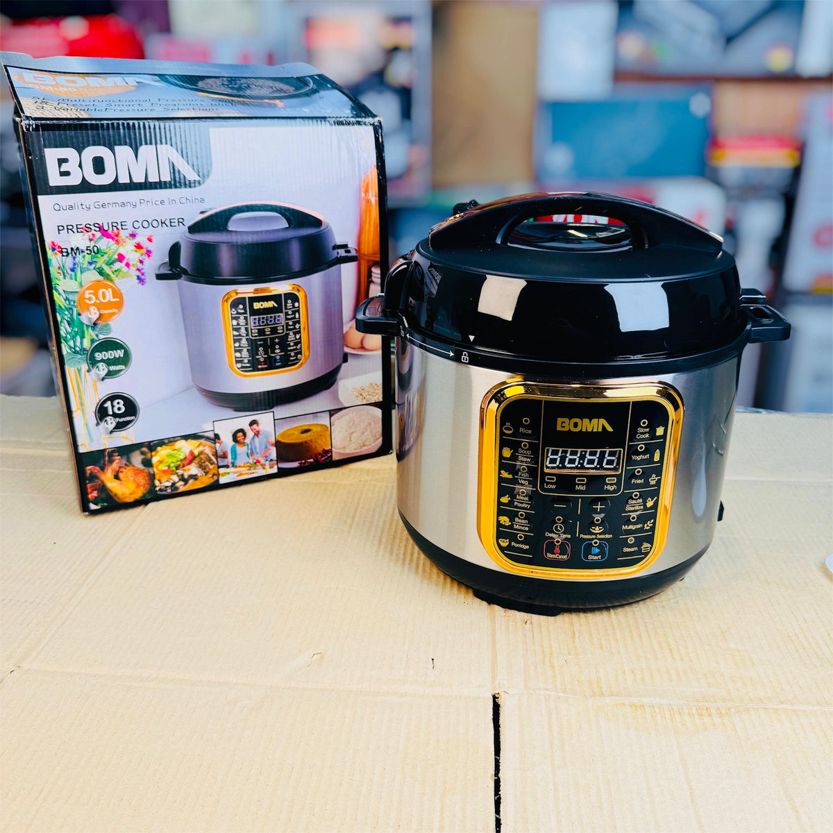 Boma 5L multifunction pressure cooker