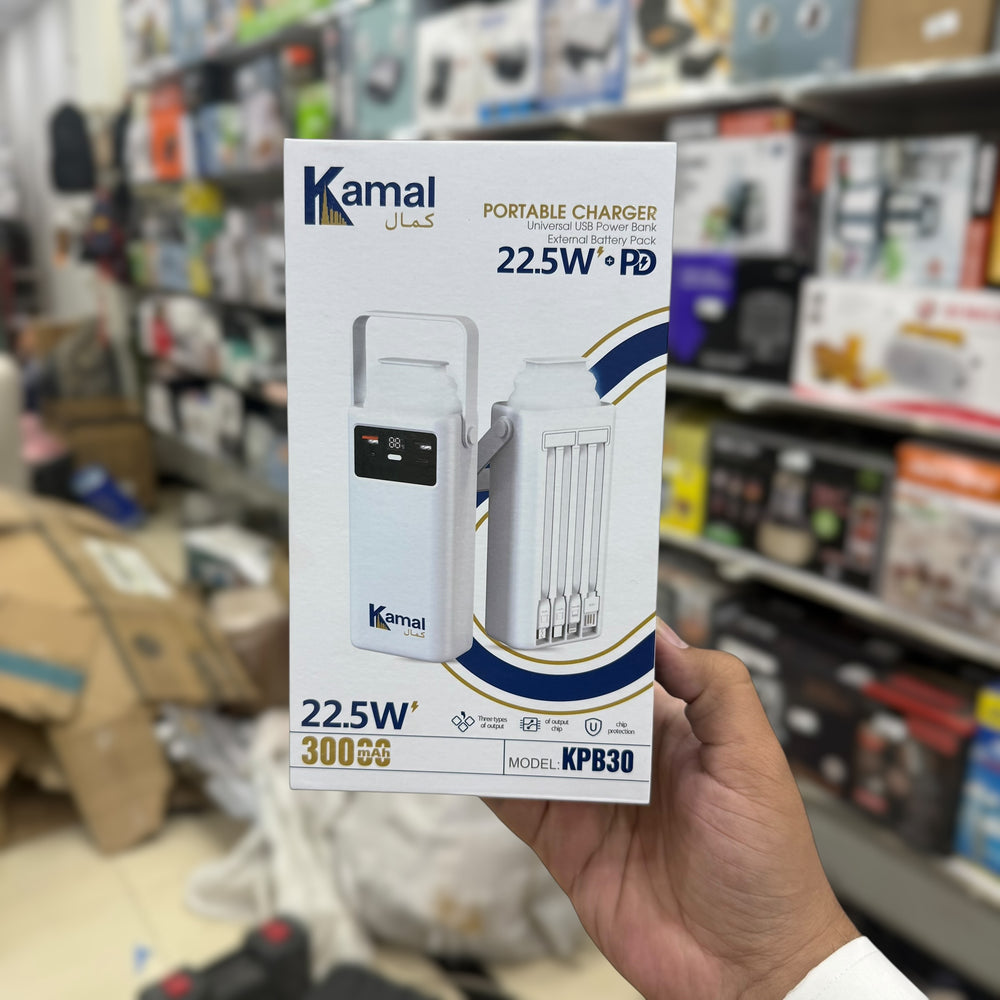 Foldable LED Quick Charge Power Banks