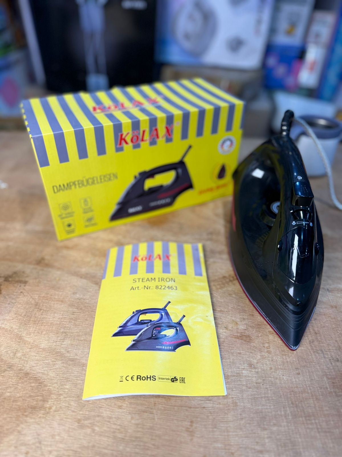 KoLAX Germany Steam iron 2400w