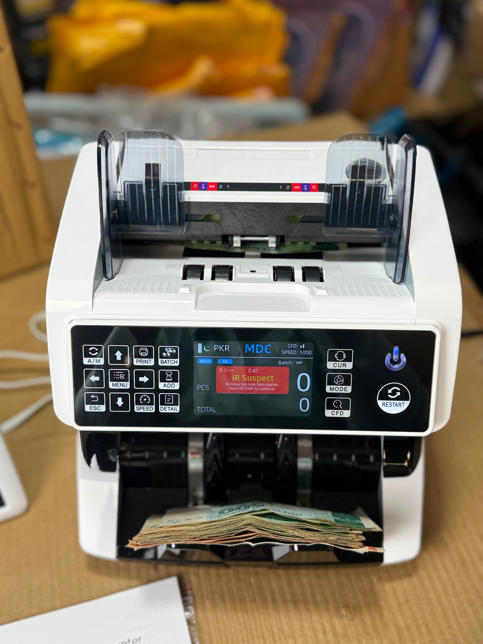Multi-Currency Value Counting Machine EQ-920