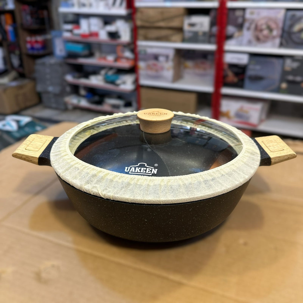 Uakeen Germany Induction Die-Cast Granite Hot Pot VK-1023