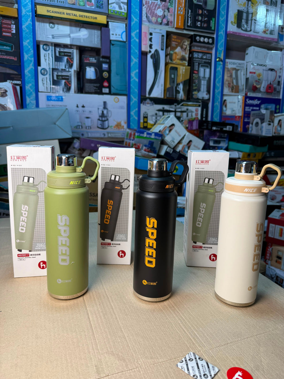 HOMERED Speed 800ml Vacuum Sports Bottle HO7097-7