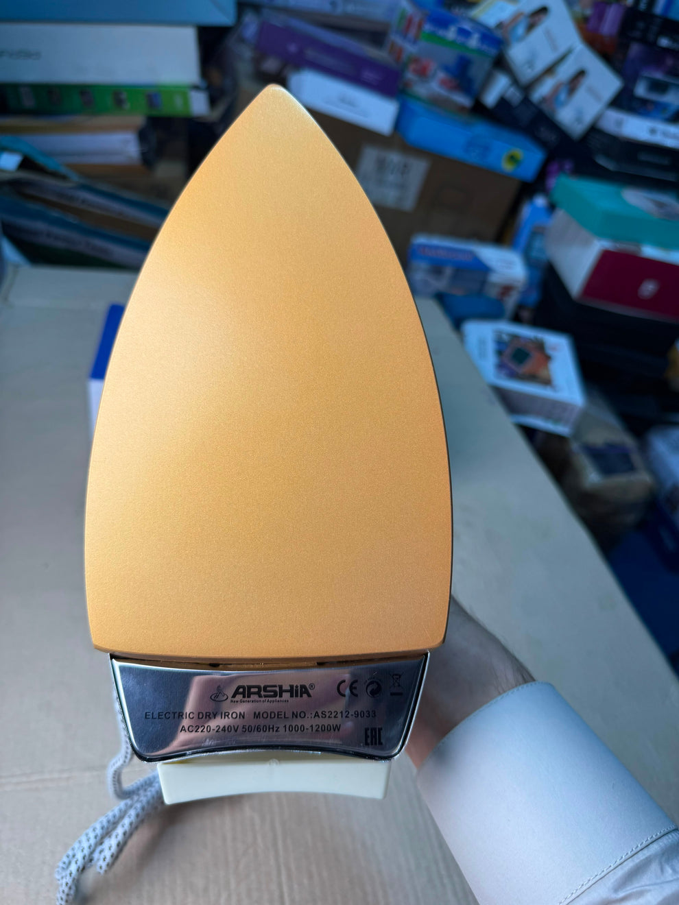 ARSHIA Electric Dry Iron AS2212-9033