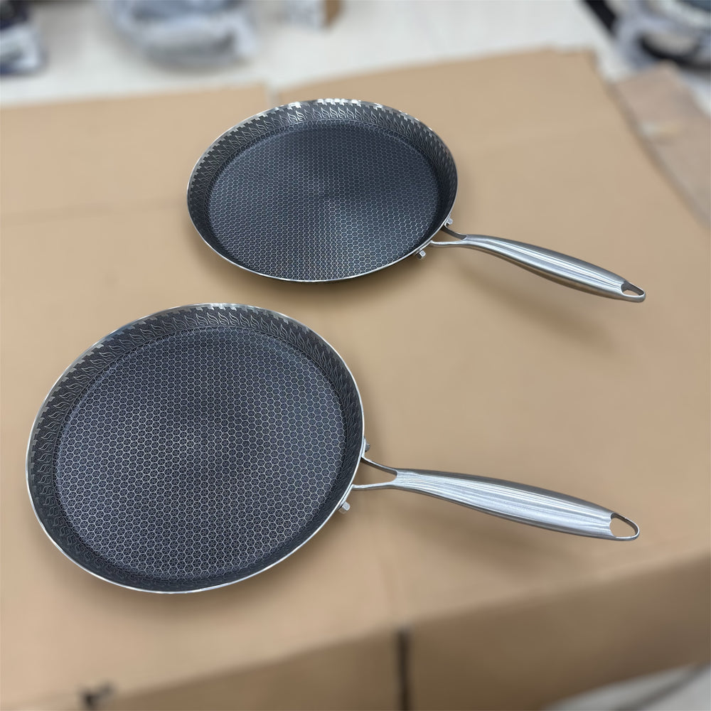 Laser Coated Induction Pizza Pan