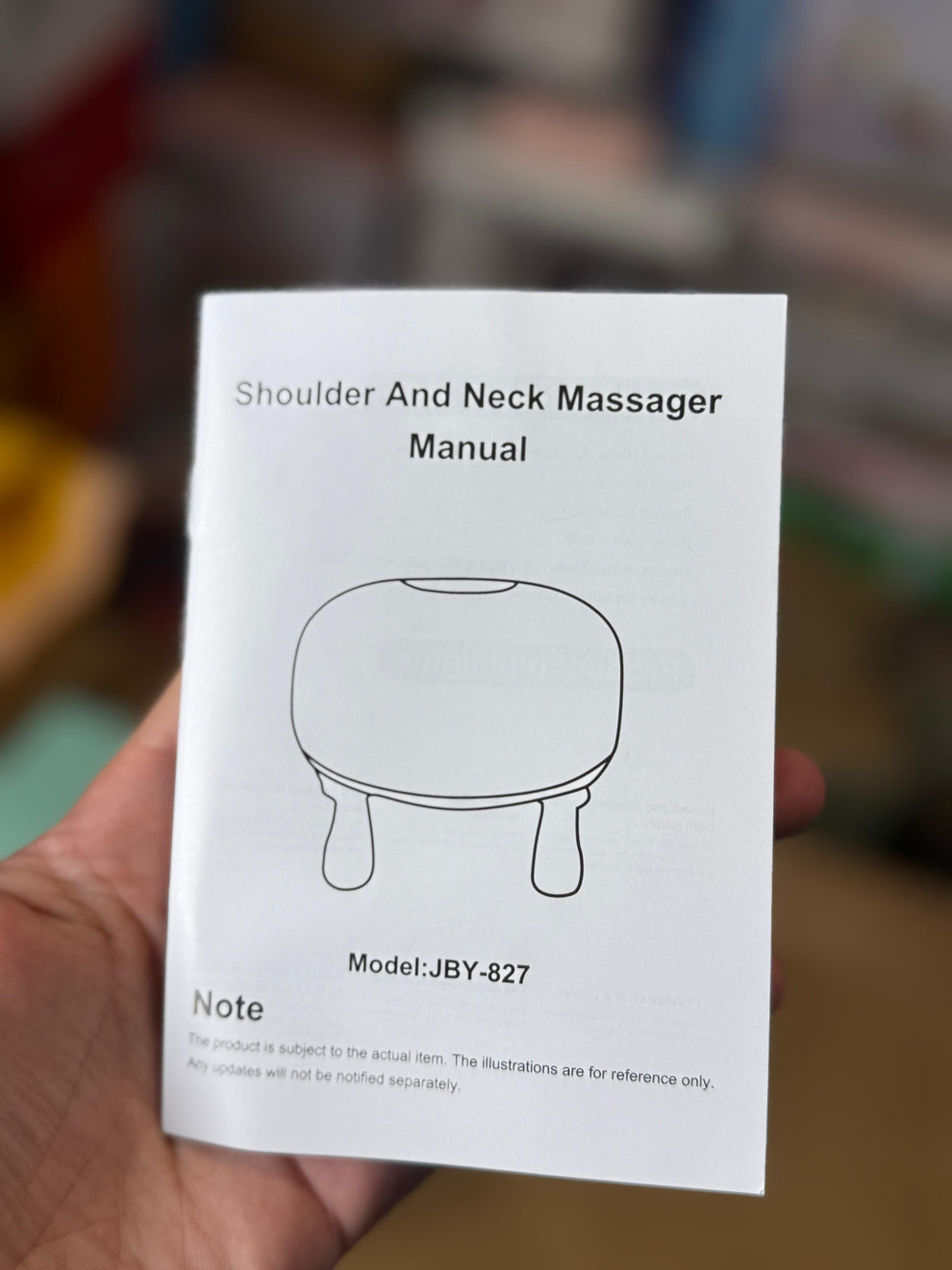 Rechargeable Neck shoulder massageR