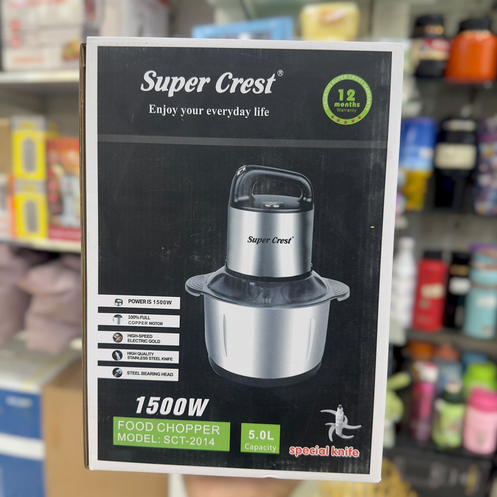 Super Crest 5L Food Chopper SCT-2014