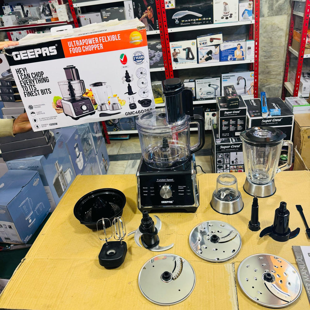 Geepas Ultrapower 9 in 1 Food Chopper Factory-46025