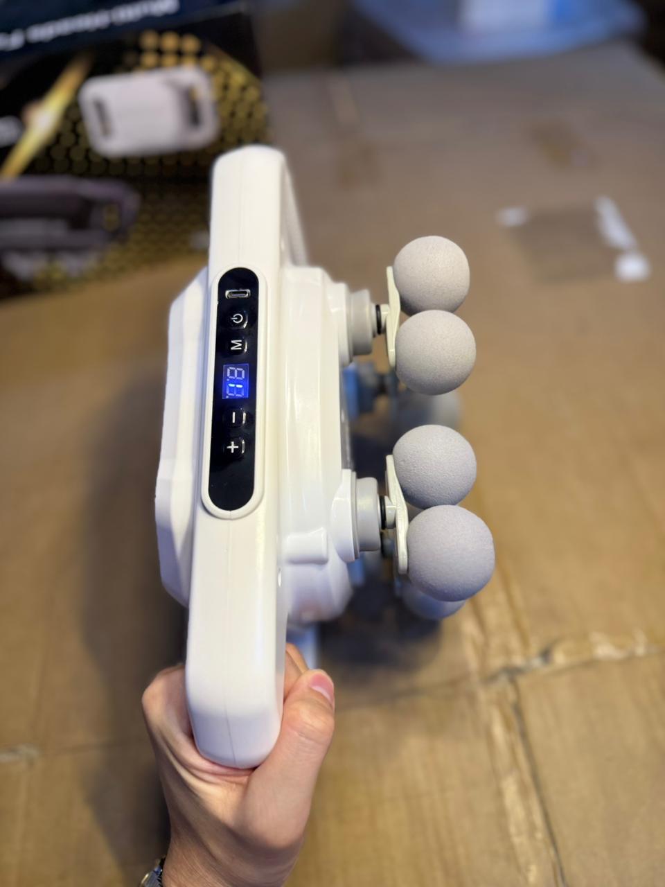 Multi Head fiscal Gun Massager