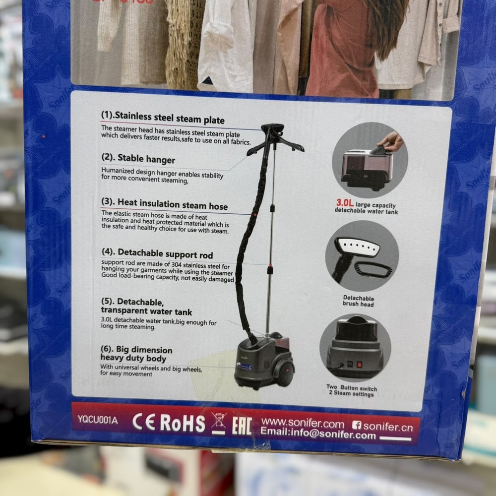 Sonifer Big Size Garment Steamer