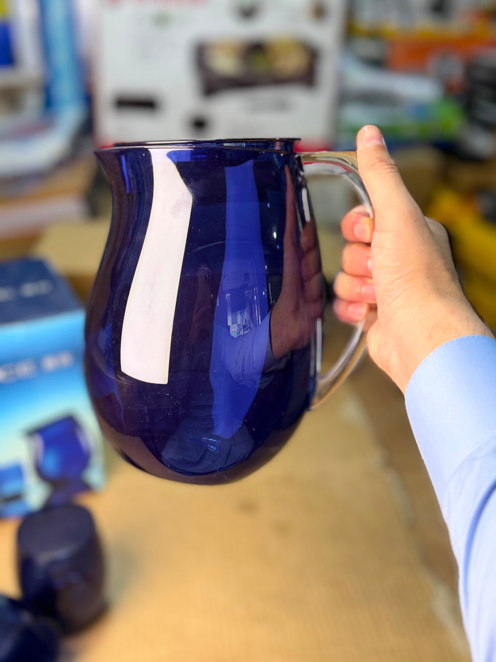 GRACE Water Pitcher & Tumbler Set – BPA-Free Acrylic Drinkware Collection Elegant Shatterproof Pitcher Set with Glasses | GRACE Premium Acrylic Serveware