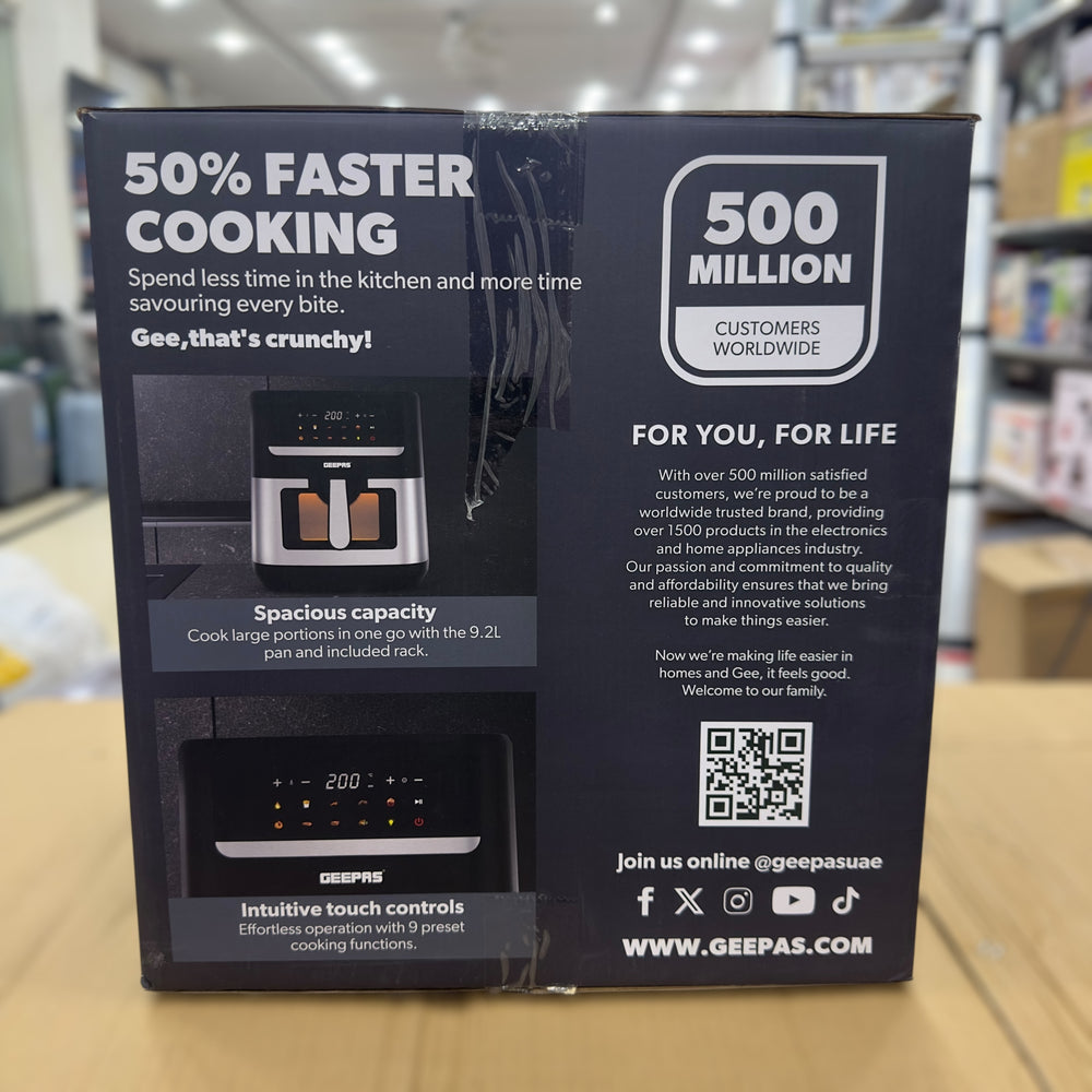 Geepas 5L Digital Air Fryer 37510