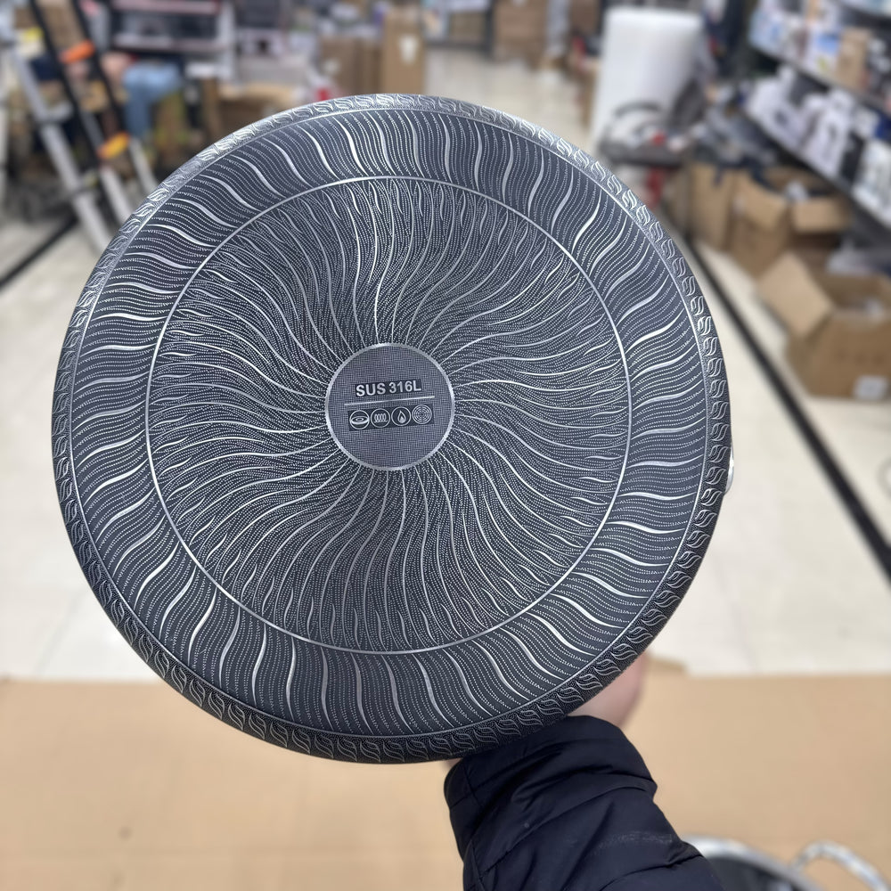 4pcs Big Size Laser Coated Casserole