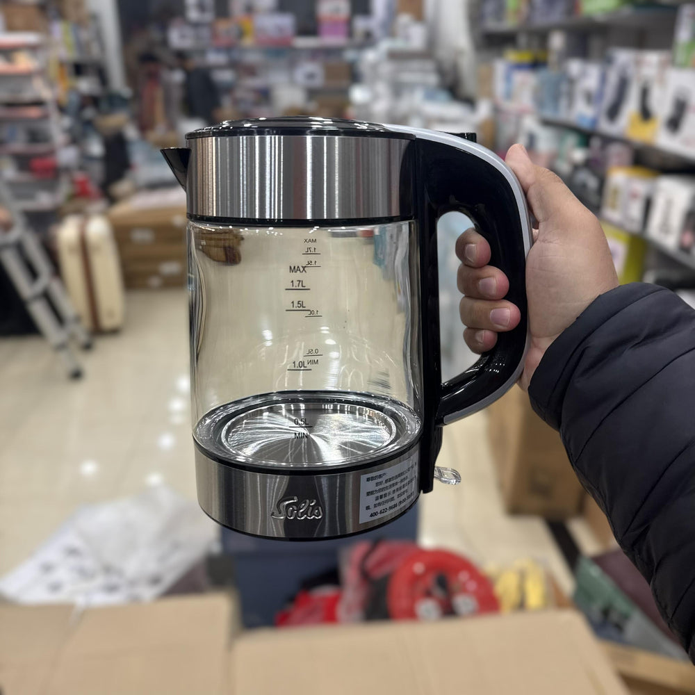 Solis St-Gallen 1.7L Electric Glass Kettle S-EK175
