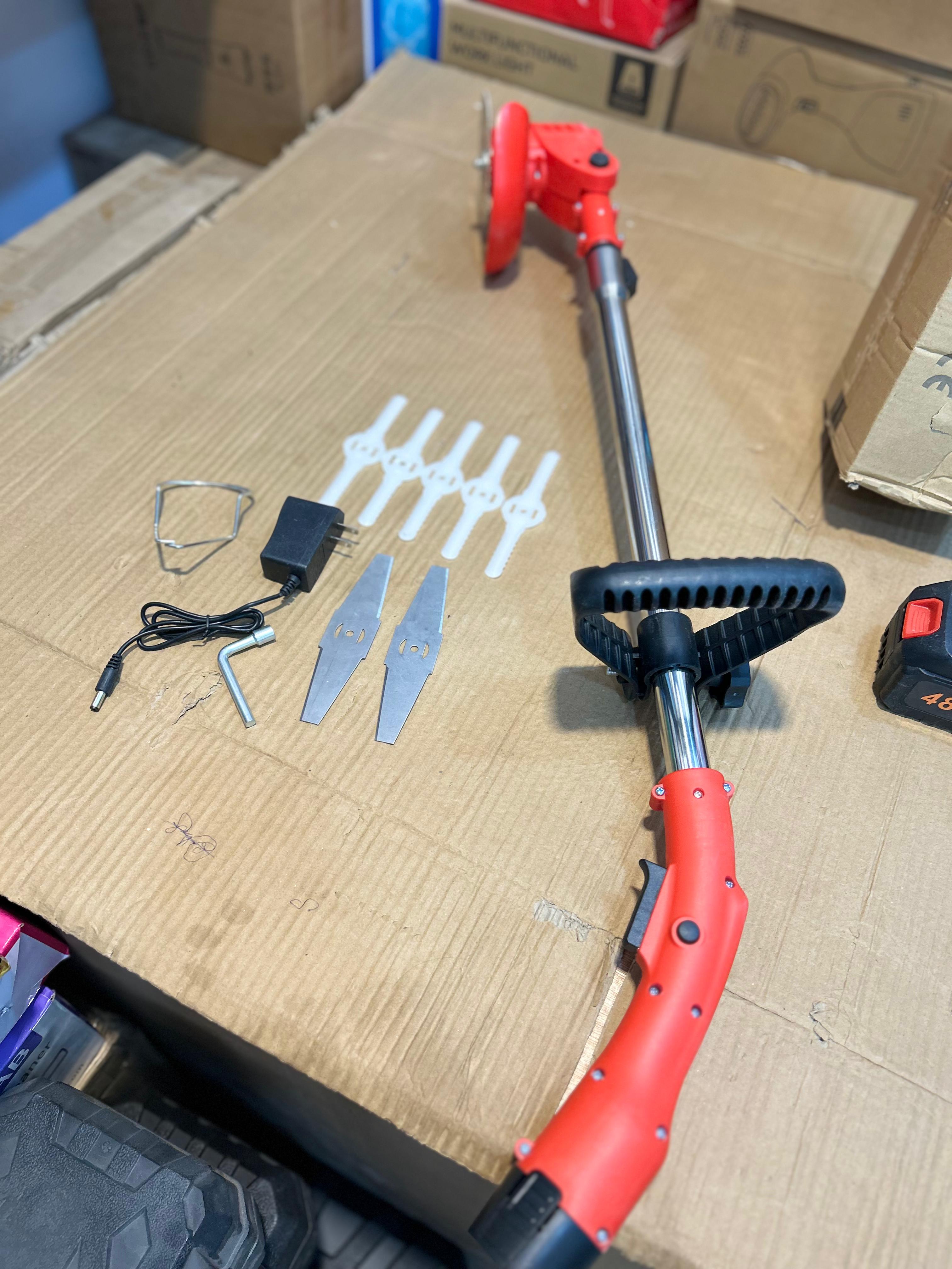 24V Grass Cutting Machine – Wireless Grass Trimmer for Easy Trimming