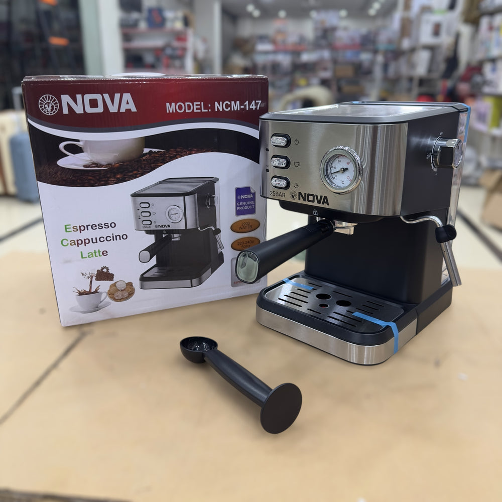 Nova Espresso & Cappuccino Coffee Machine NCM-147