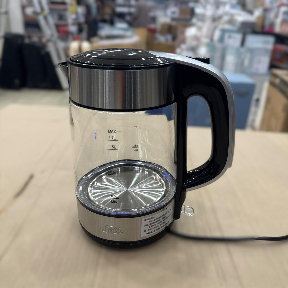 Solis St-Gallen 1.7L Electric Glass Kettle S-EK175