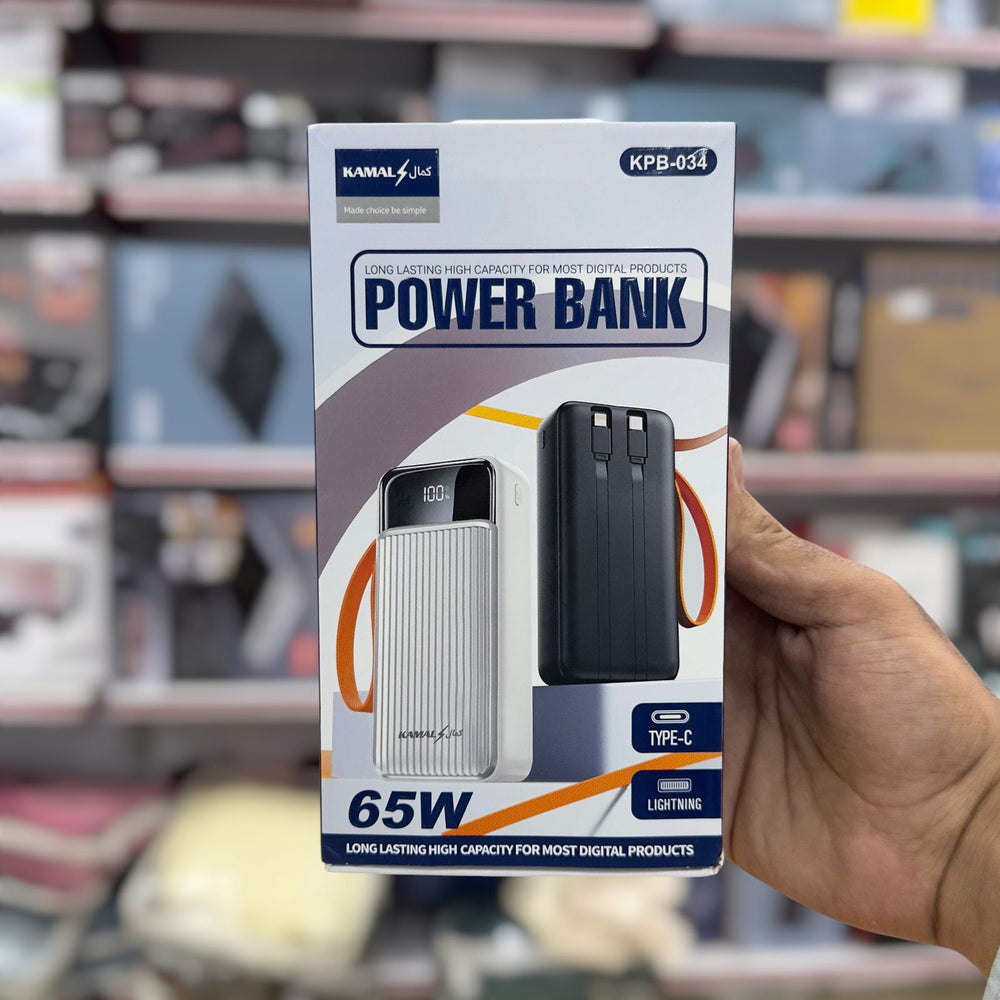 Kamal 65W Power Bank 30000mAh KPB-034
