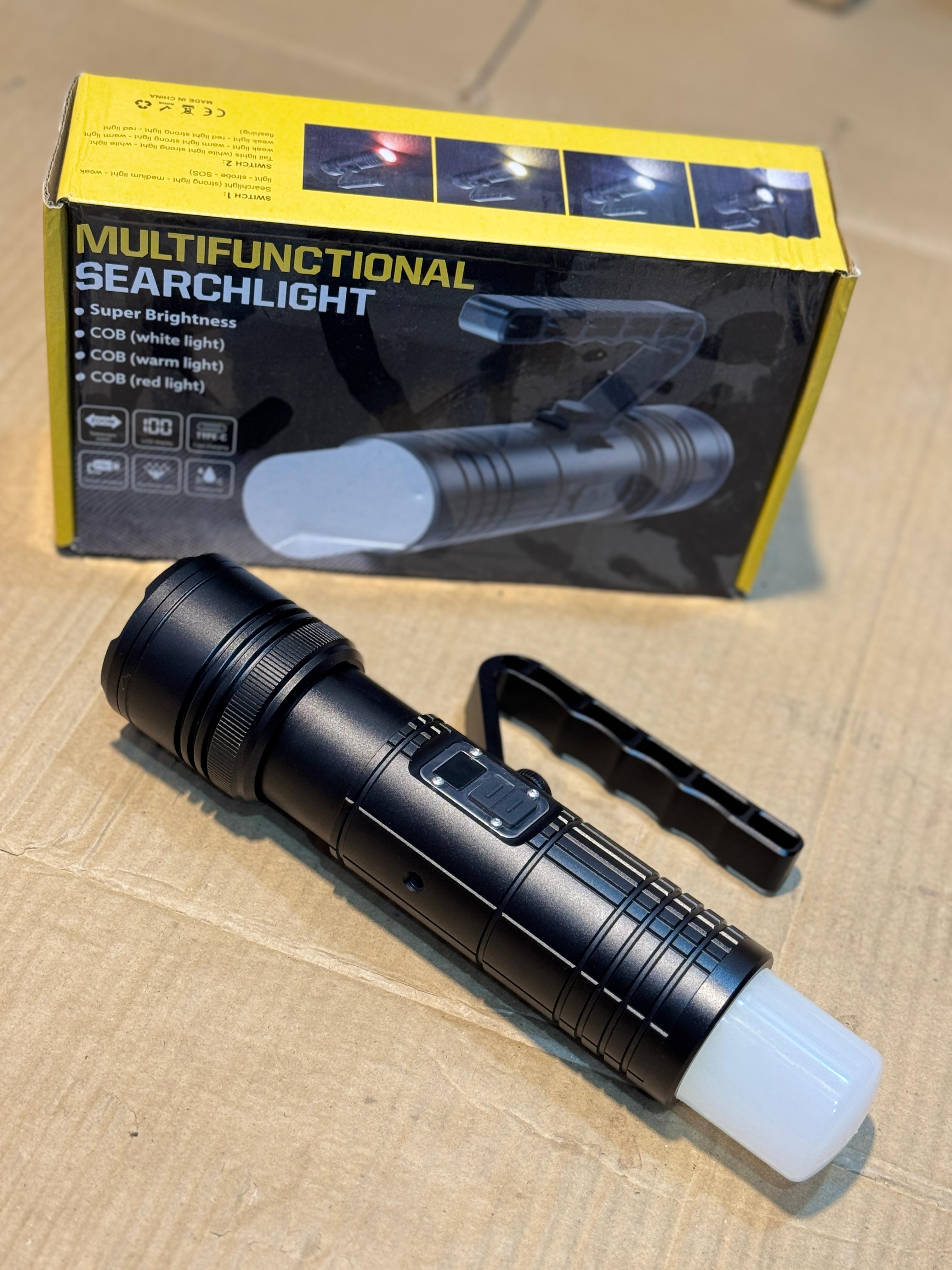 Multiple Functions Haggai Torch | Rechargeable LED Flashlight with Multi-Use Features