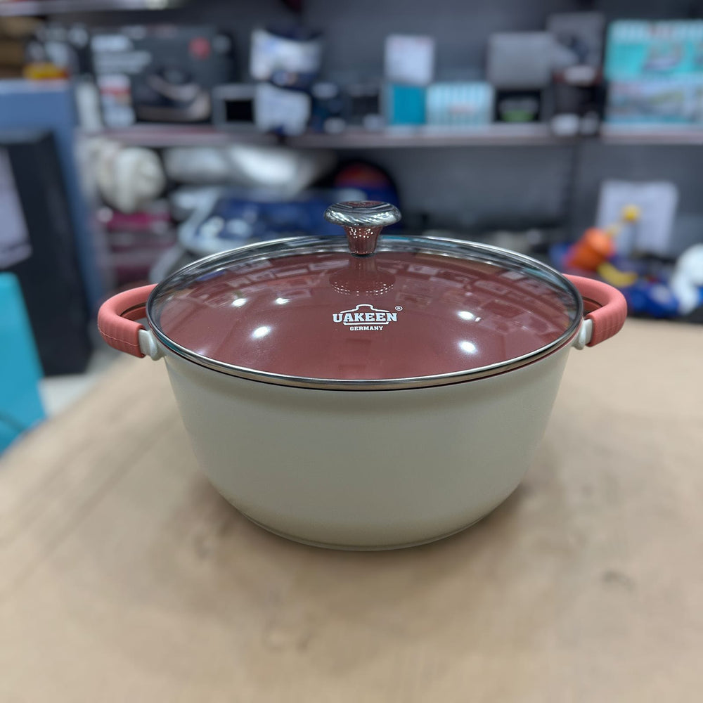 Uakeen Germany Induction Die-Cast Granite Cookware Set 11pcs VK-79