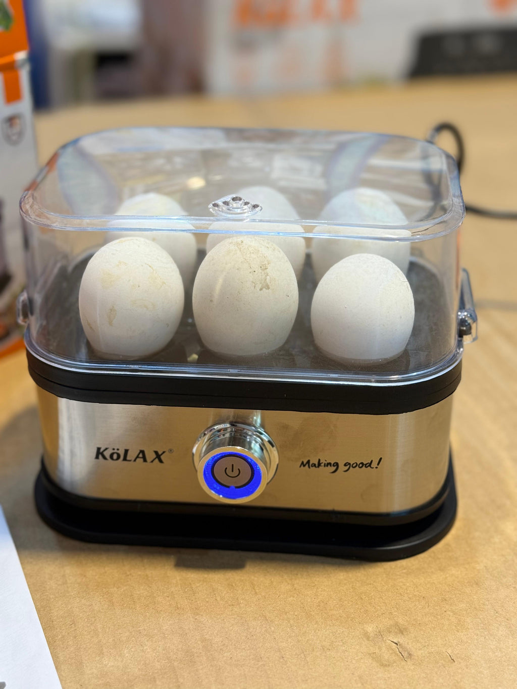Kolax 6 Egg Boiler – Fast & Easy Egg Cooking